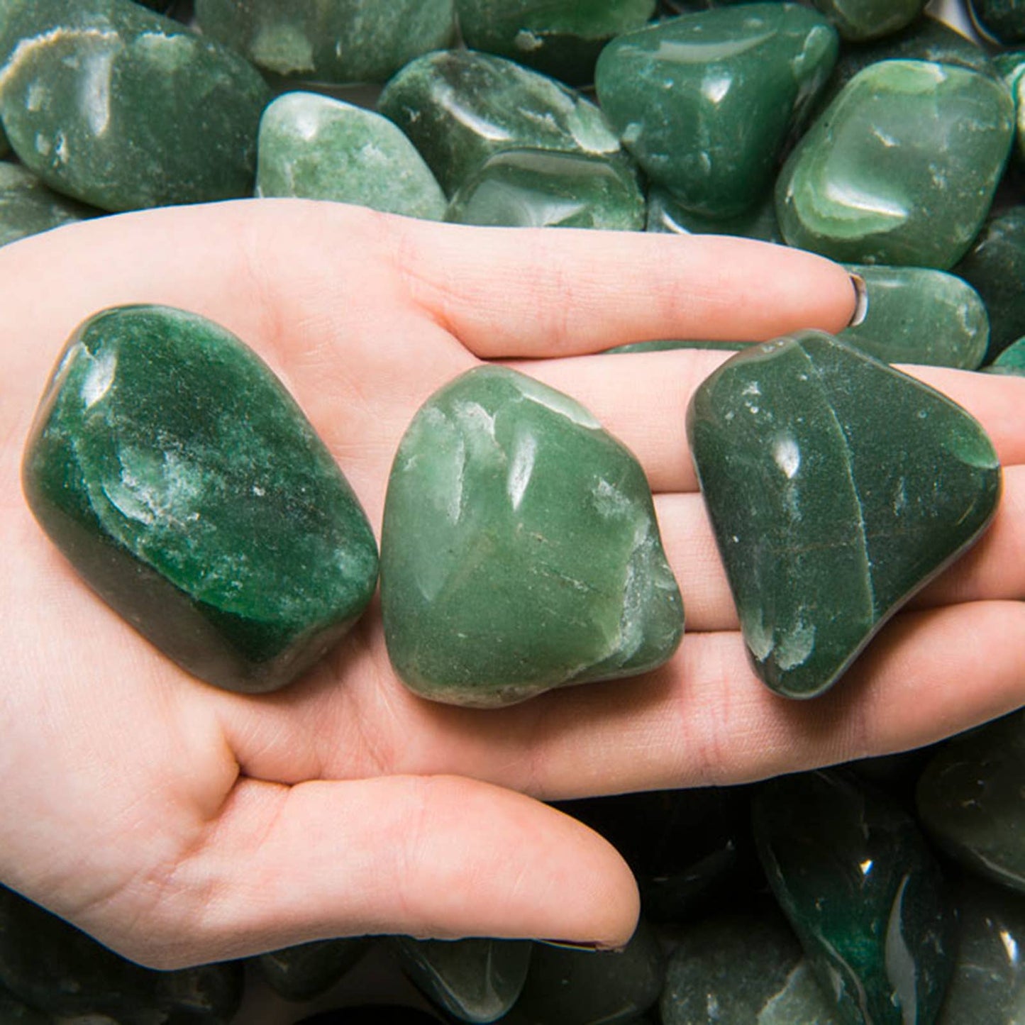 Tumbled Green Aventurine - XL - A Grade - Brazil