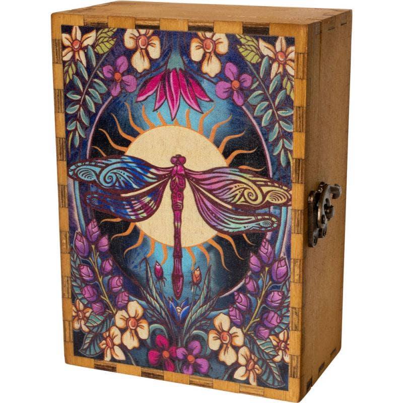 DRAGONFLY WOODEN BOX