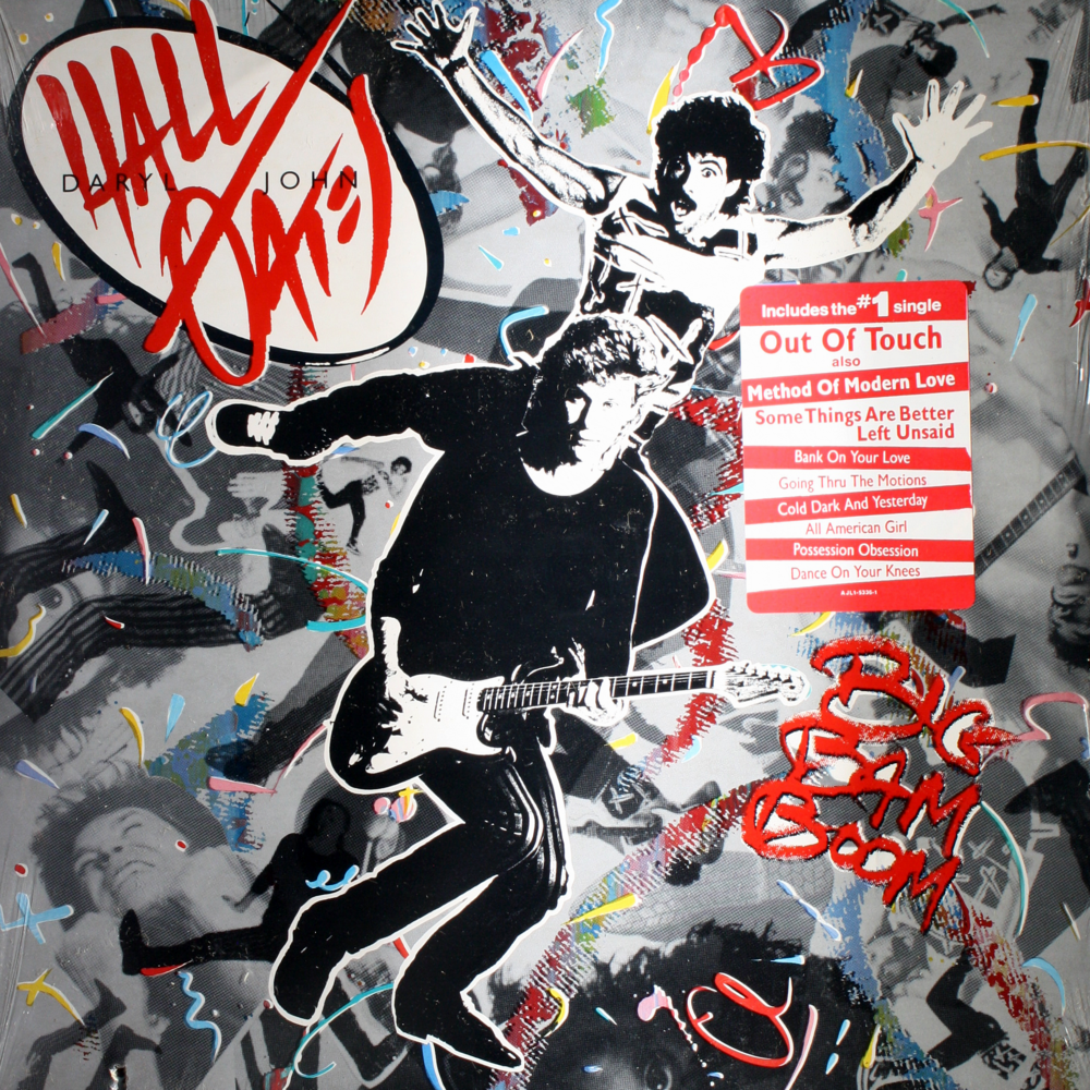 12" Vinyl LP Record - Hall & Oates - Big Bam Boom Soul Rock