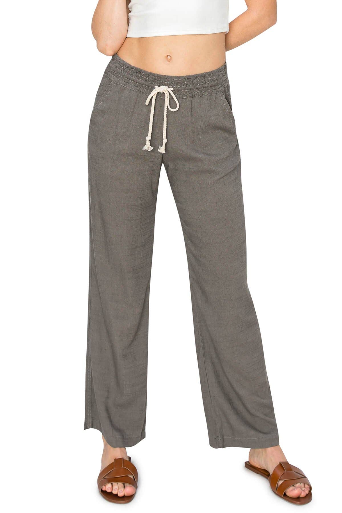 CALI1850 HIGH WAIST LOUNGE BEACH TROUSER (50130JLN260)