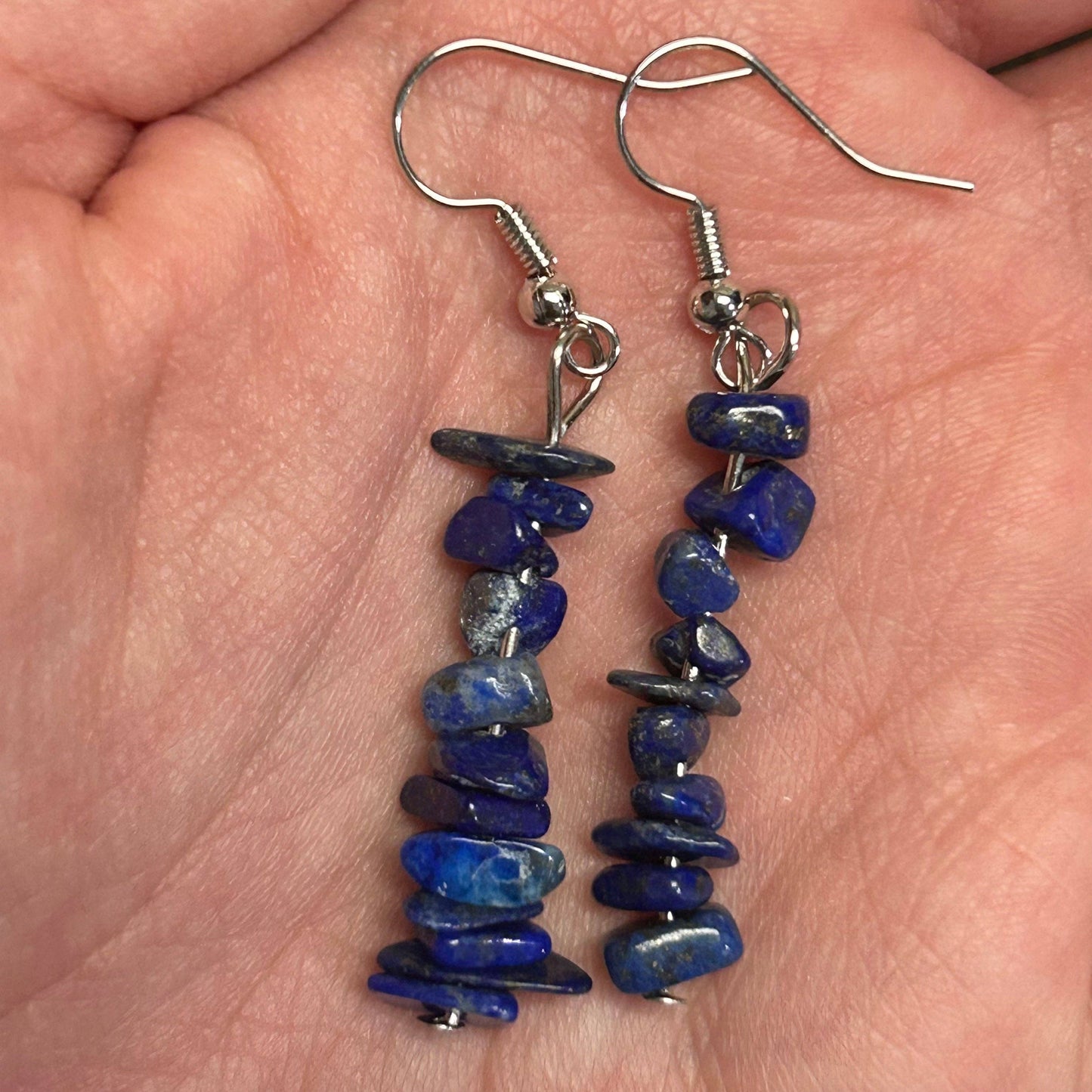 Gemstone Chip Dangle Earrings – Crystal Jewelry for Retailer