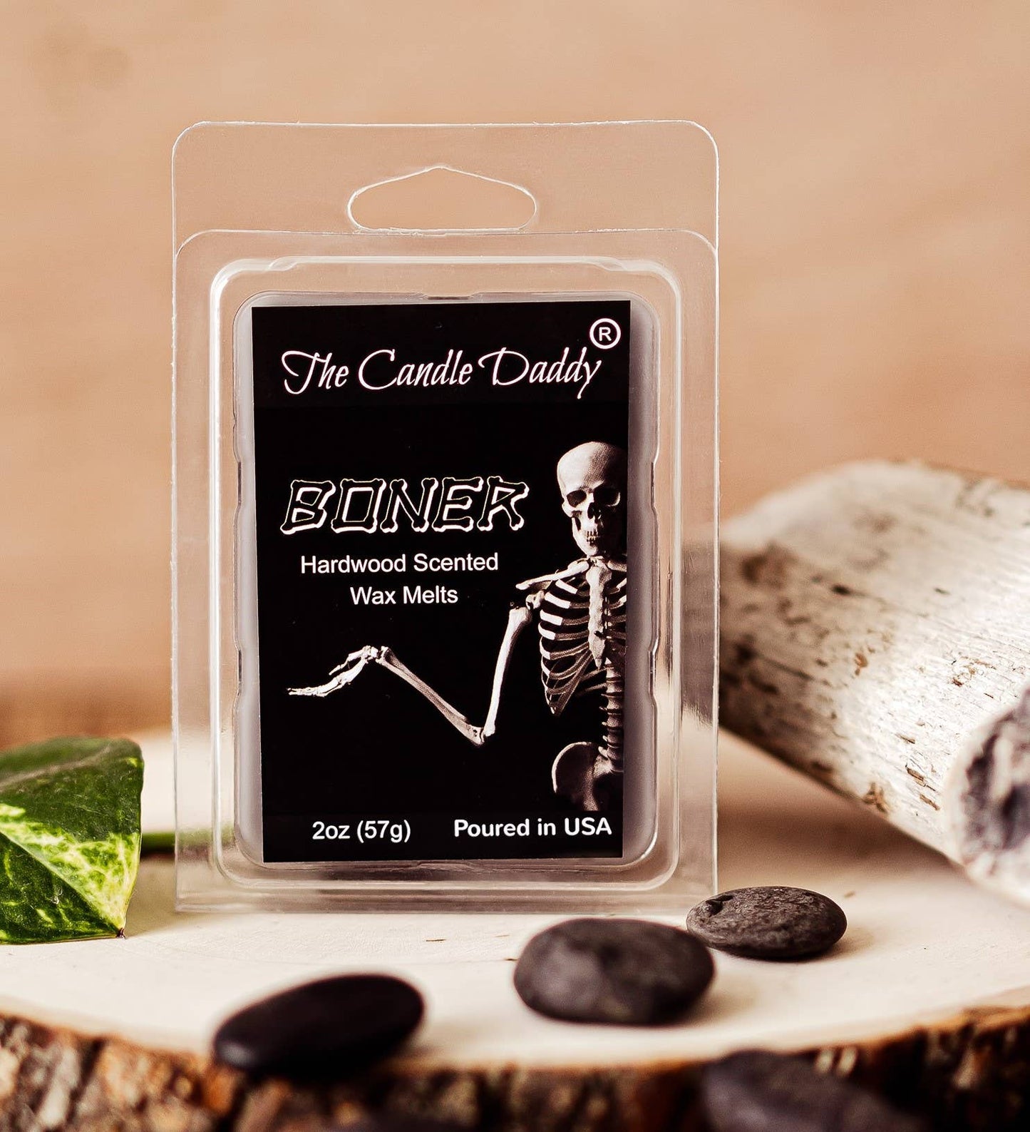 BONER - HALLOWEEN HARDWOOD SCENTED WAX MELTS- 1 PACK - 2 OZ