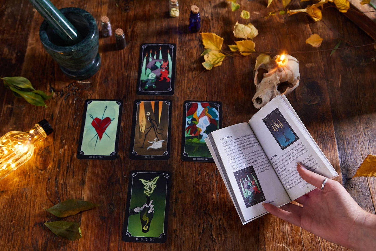 The Nightmare Before Christmas Tarot Deck & Guidebook