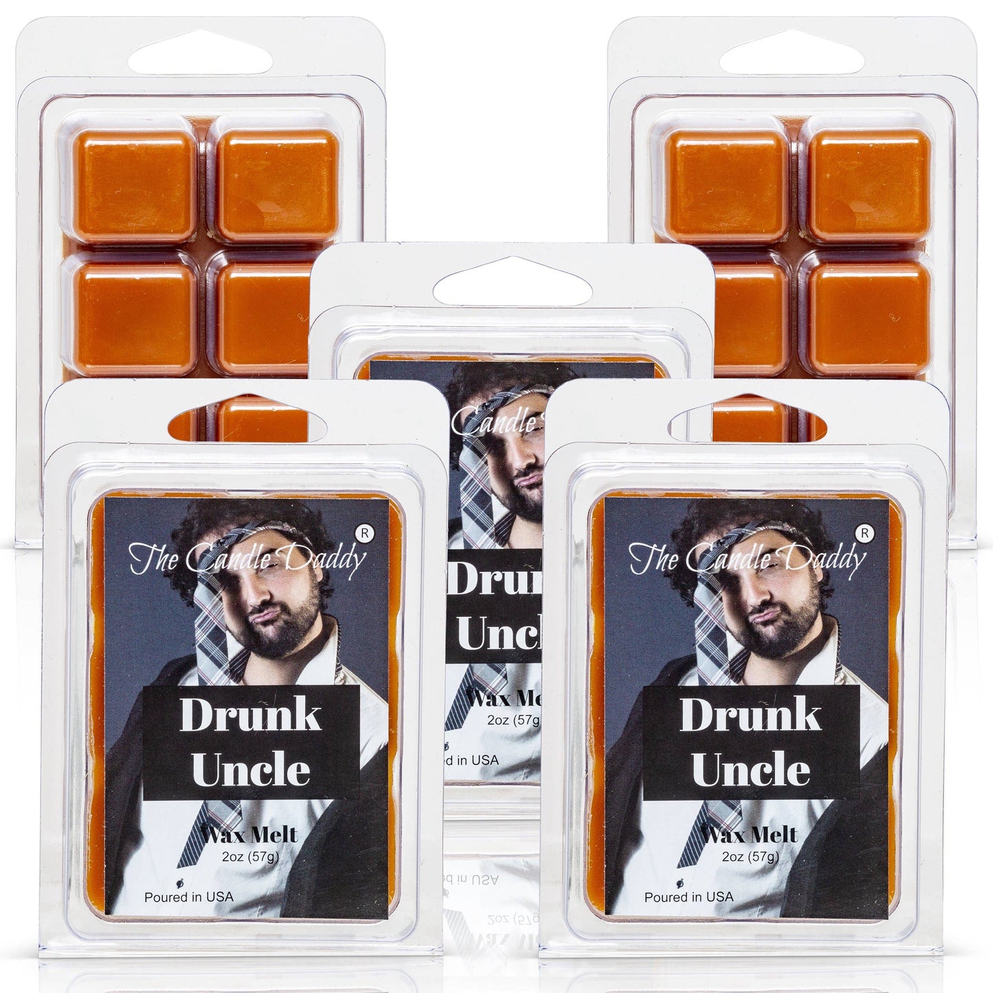 Drunk Unkle - Whiskey Scented Melt- Maximum Scent Wax Cubes