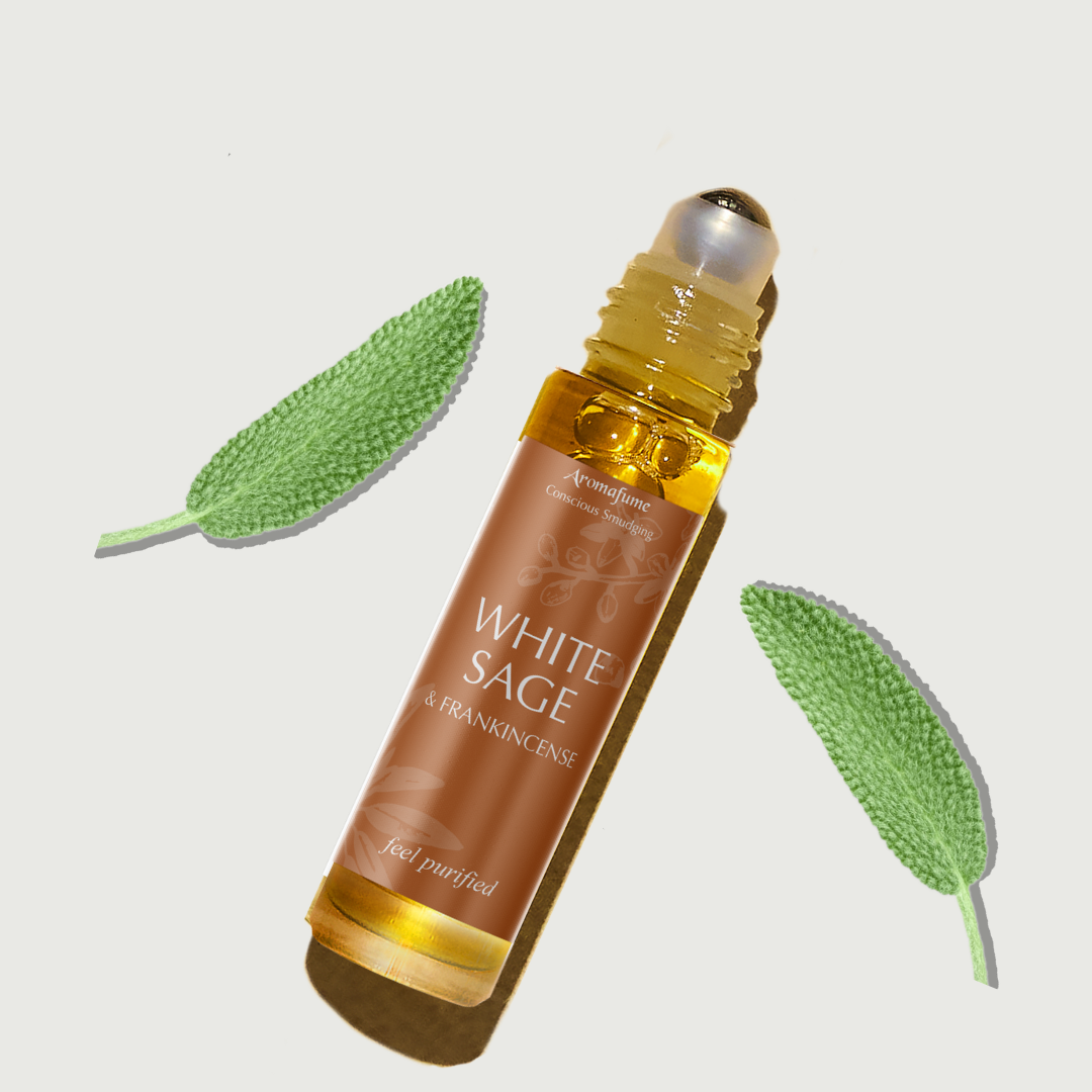 White Sage & Frankincense Roll On | Fragrance Oil Roll On