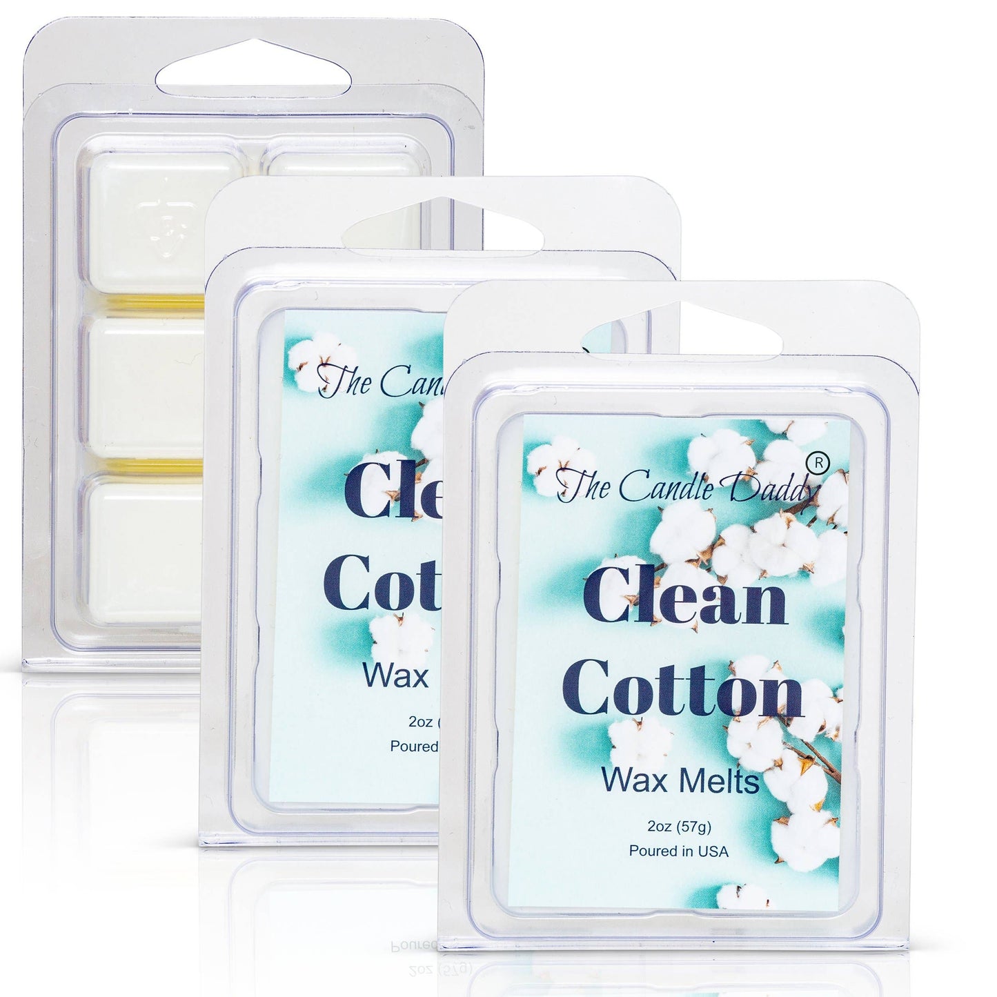Clean Cotton- Fresh, Calming Cotton Scented Melt- Maximum...