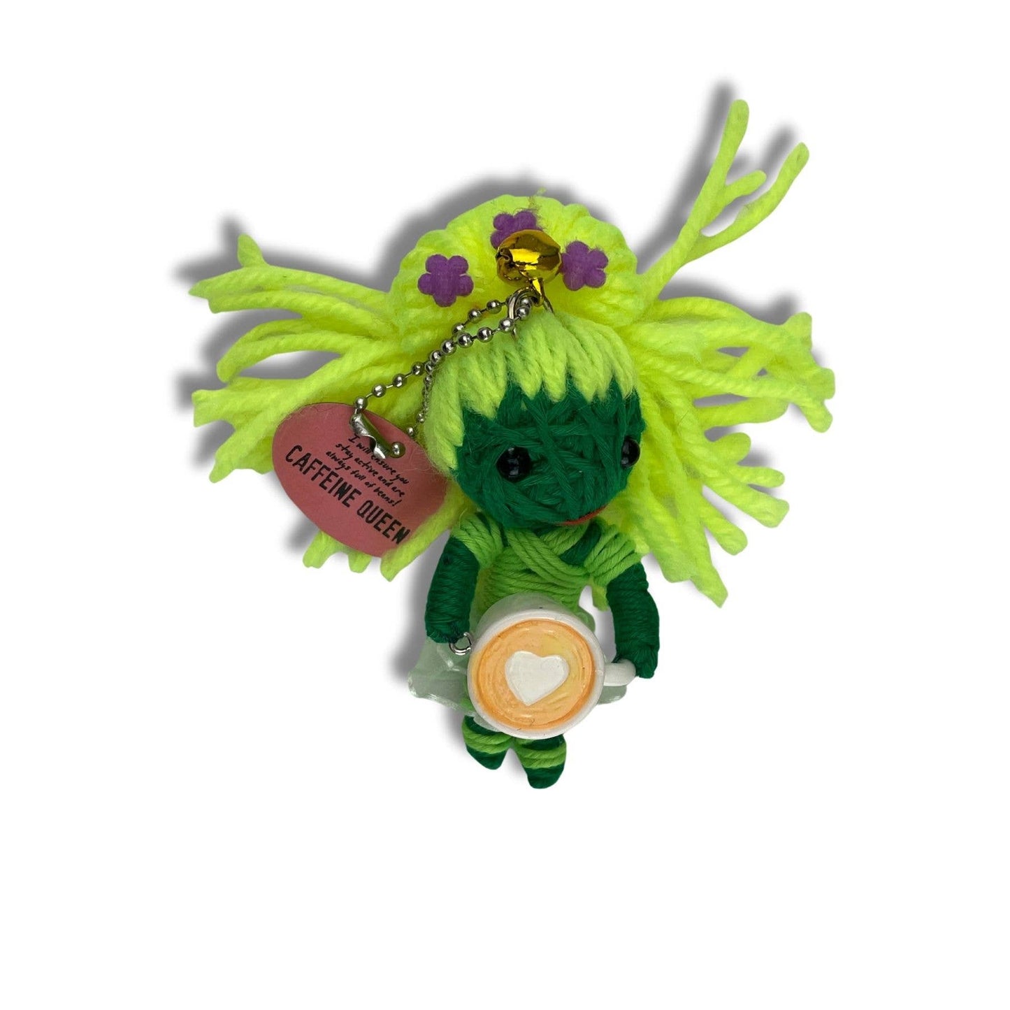 Caffeine Queen - Watchover Voodoo Dolls - Keychain