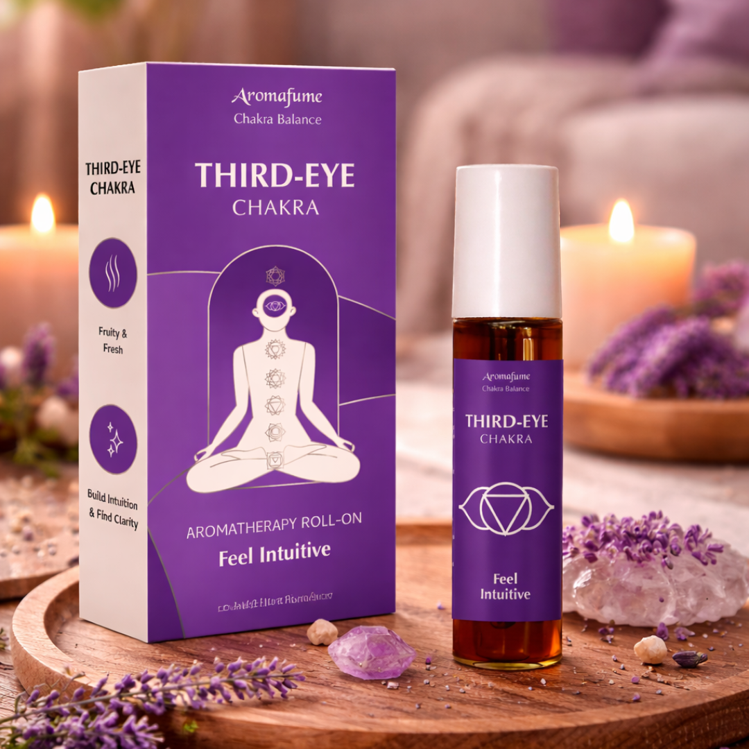 Third Eye Chakra Roll On | Chakra Fragrance Oil Roll On