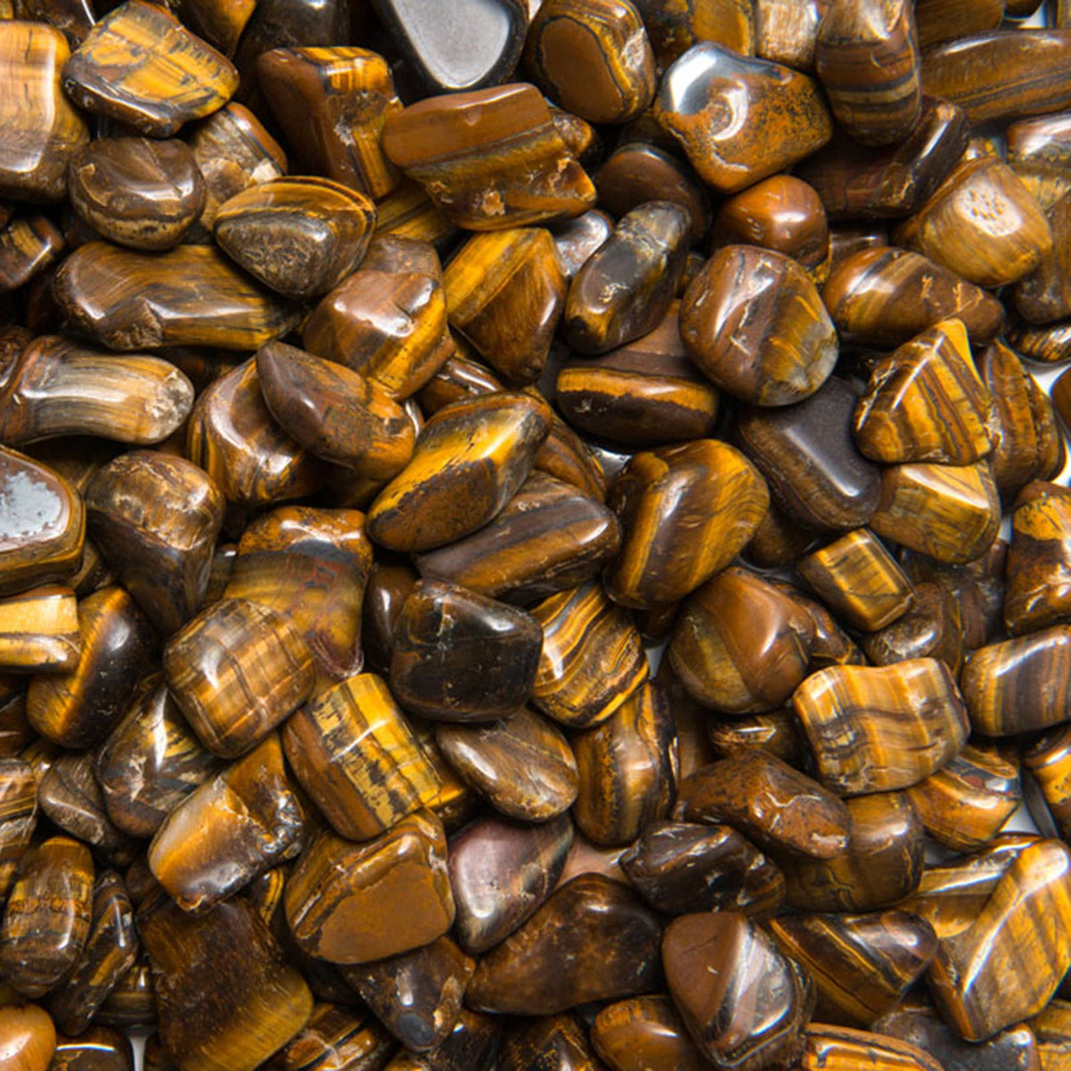 Tumbled Tiger Eye - S - A Grade - Brazil