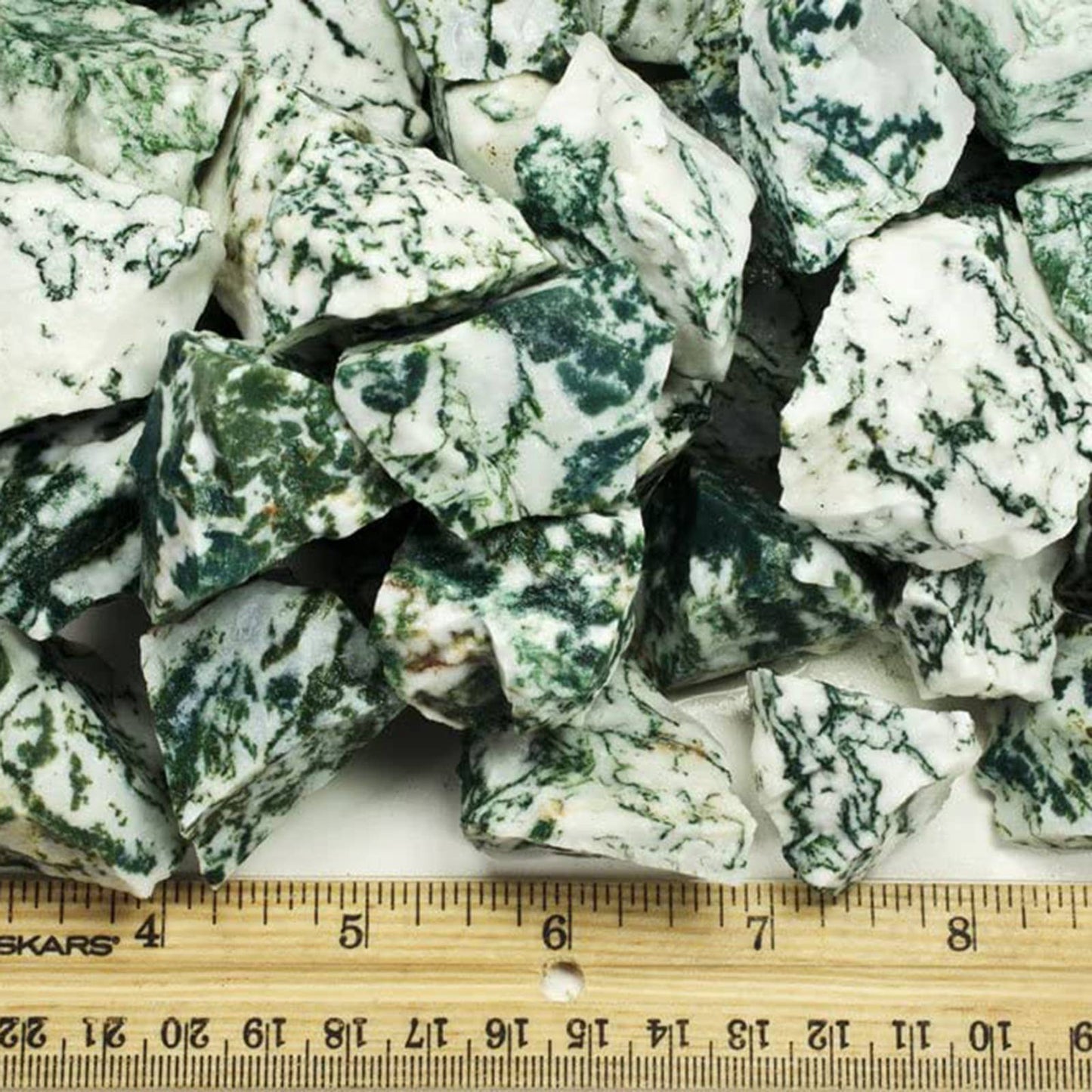 Rough Tree Agate- India - Raw Natural Stones