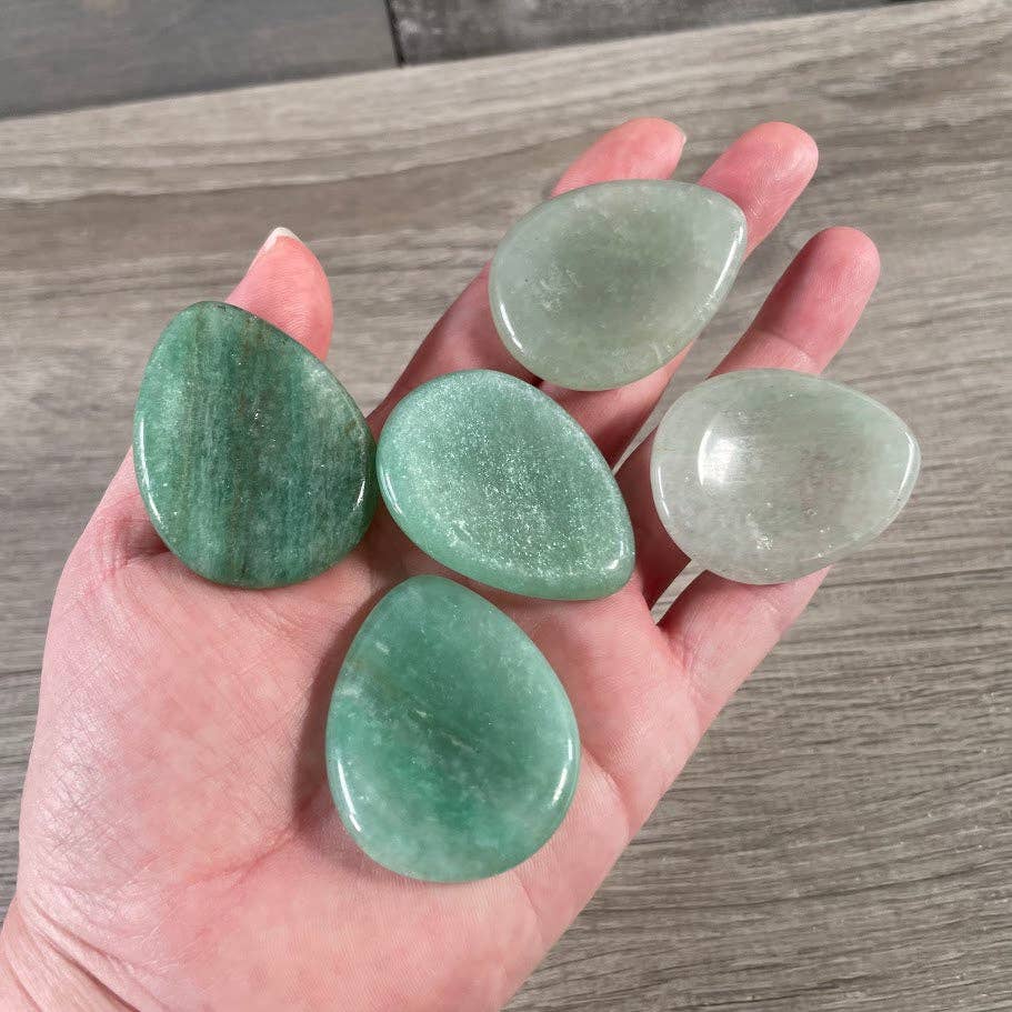 Gemstone Teardrop Worry Stones – for Retailers & Gift Shops