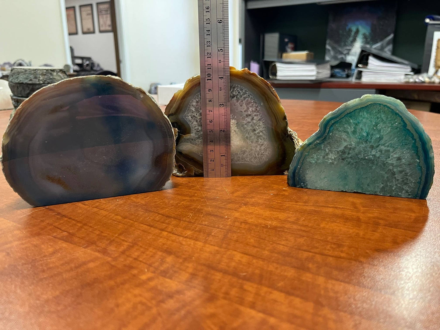Large Assorted Agate ends- Sold By the Piece