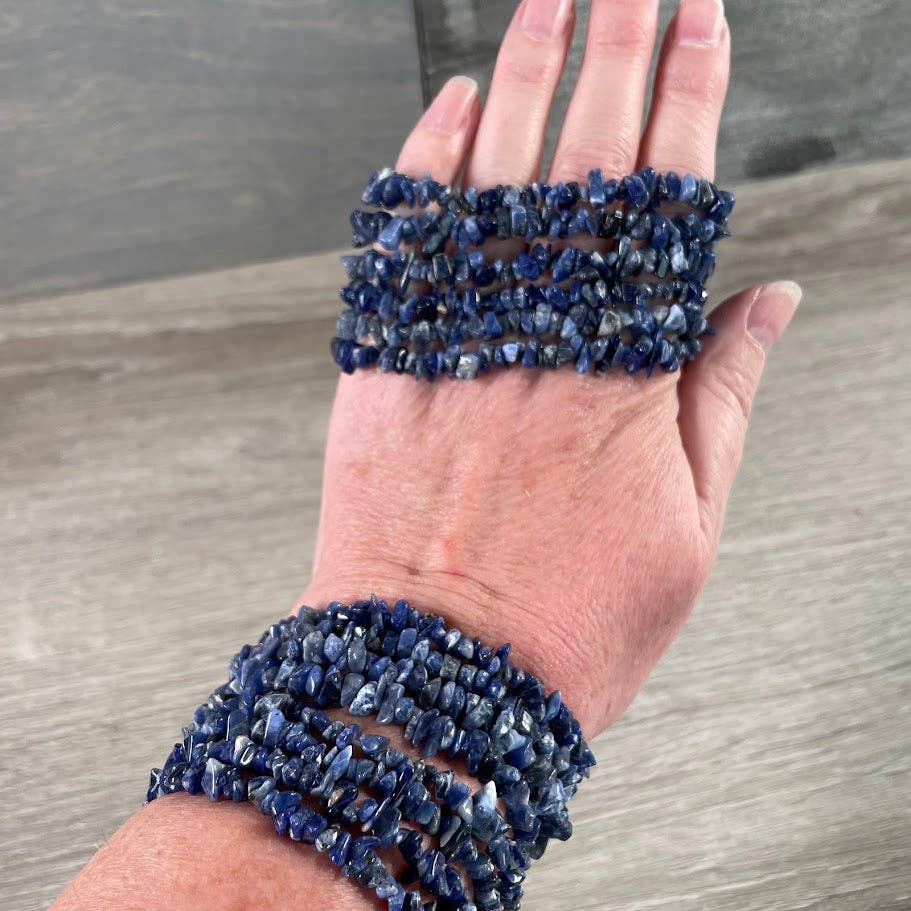 Gemstone Chip Bracelets