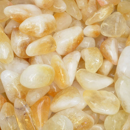 Tumbled Citrine - L - B Grade - Brazil
