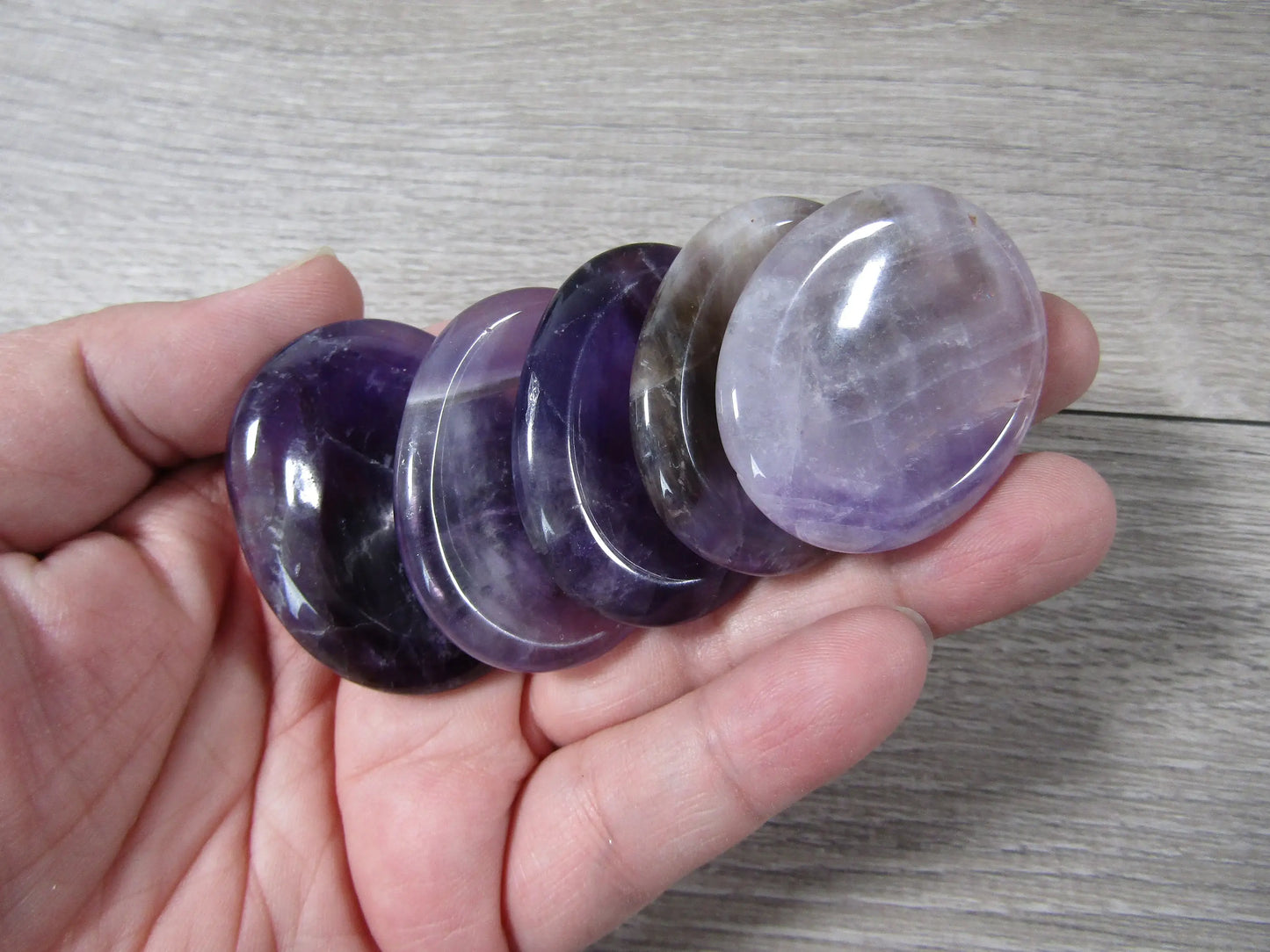 Oval Gemstone Worry Stones – Bulk Pocket Crystals