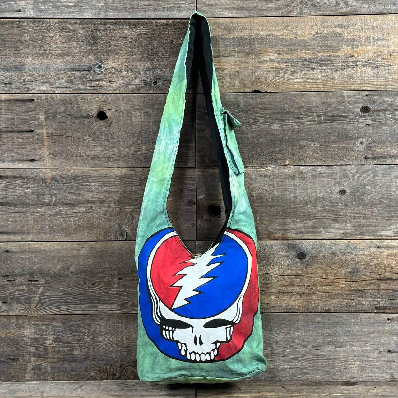 Shoulder Tote Bag Grateful Dead Steal Your Face Boho Hippie