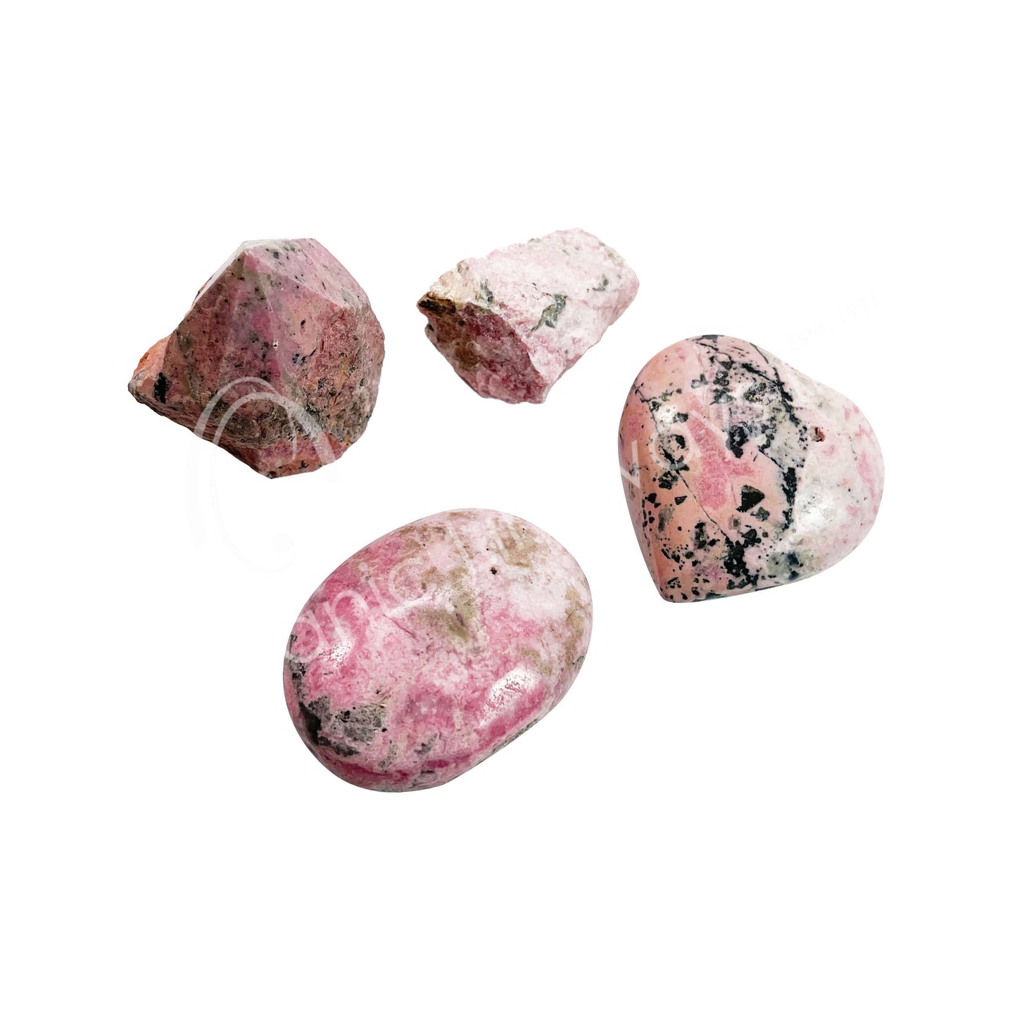 RHODONITE (SET OF 12) 8.5"L X 6.5"W (SET OF 12)