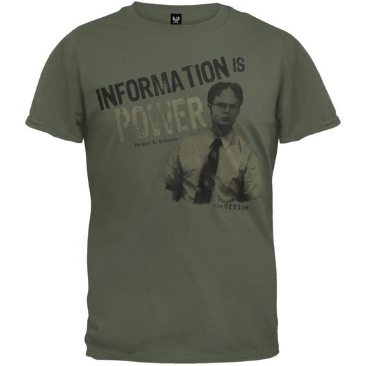 The Office - Info Is Power Men's T Shirt