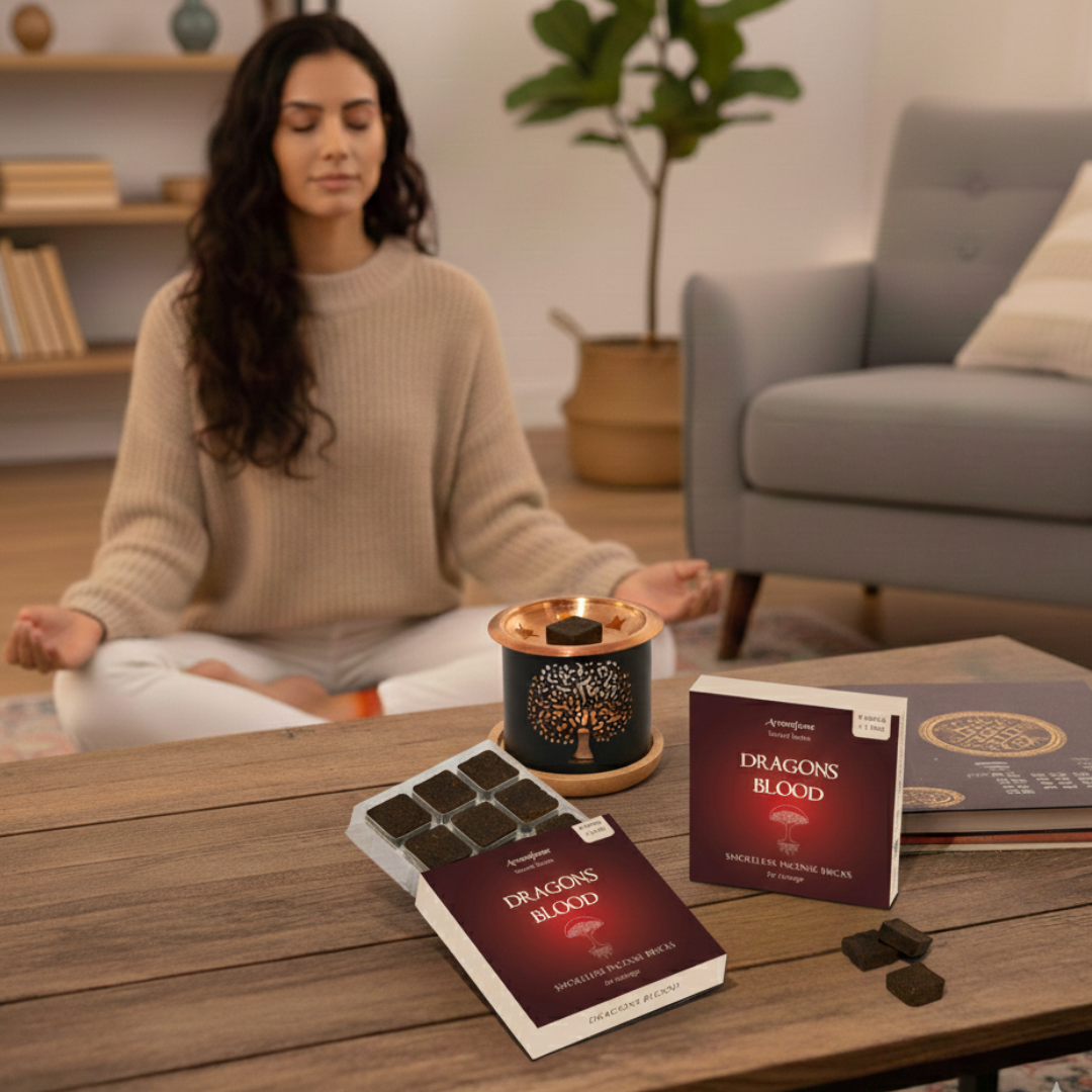 Dragon's Blood Incense Bricks | Smokeless Incense