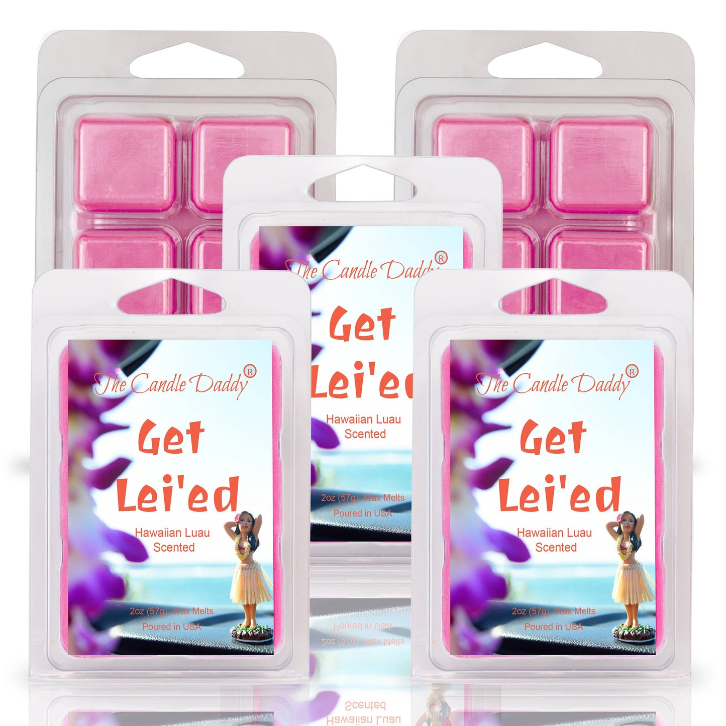 GET LEI'ED - HAWAIIAN LUAU SCENTED WAX MELTS