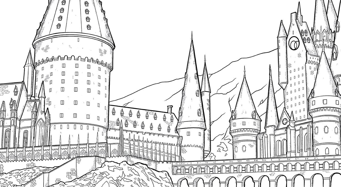 Harry Potter: Coloring Wizardry