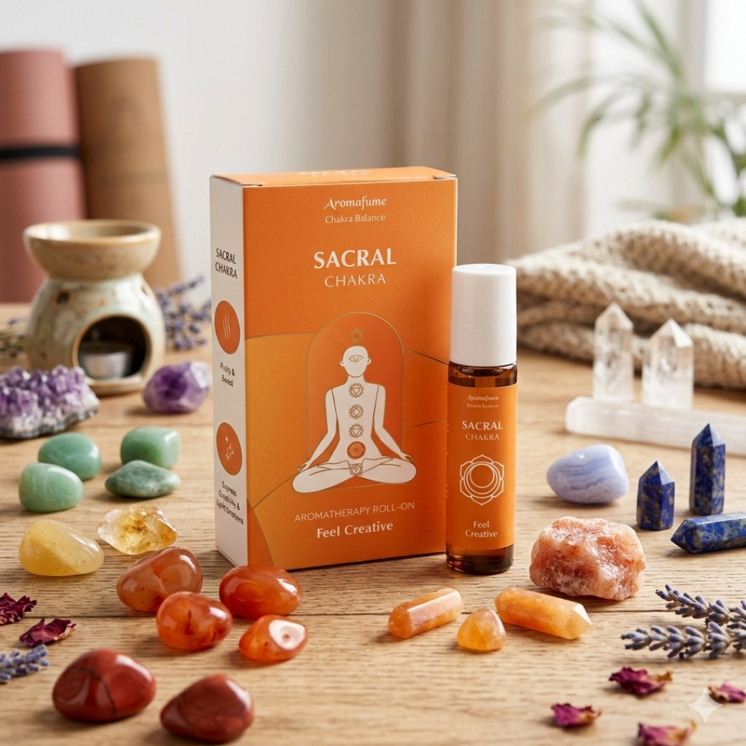 2nd Chakra - Sacral - Swadhistana Essential Oil Roll-on
