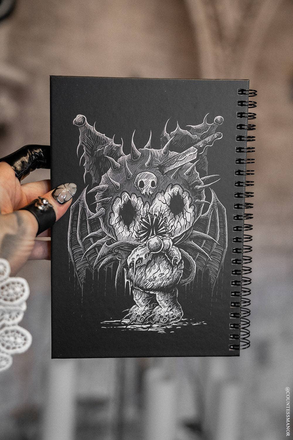 Hell Kitty Spiral Notebook