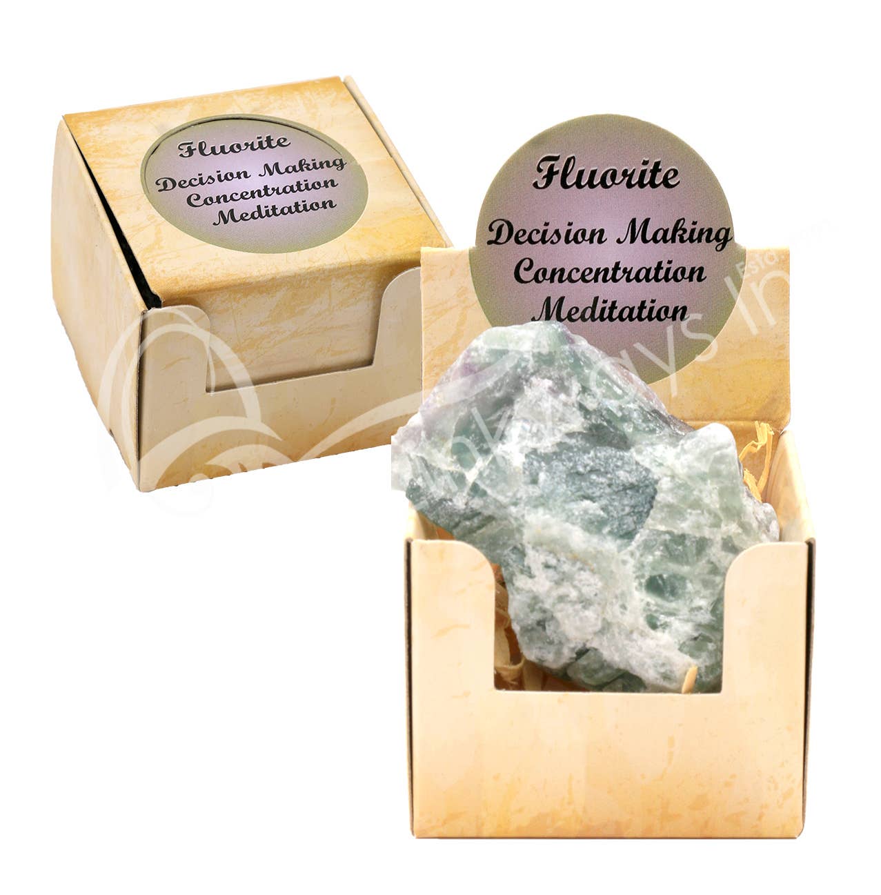 FLUORITE (SET OF 12) 8.5"L X 6.5"W (SET OF 12)