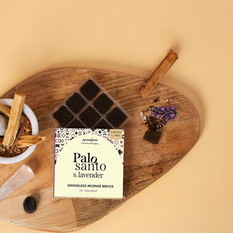 Palo Santo & Lavender Incense Bricks | Palo Santo Incense