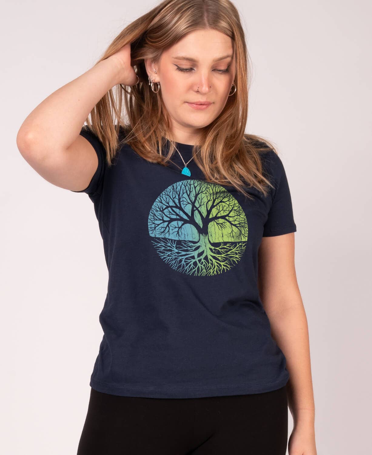 Tree Of Life Organic T-Shirt - Unisex - Retro Graphic Tees