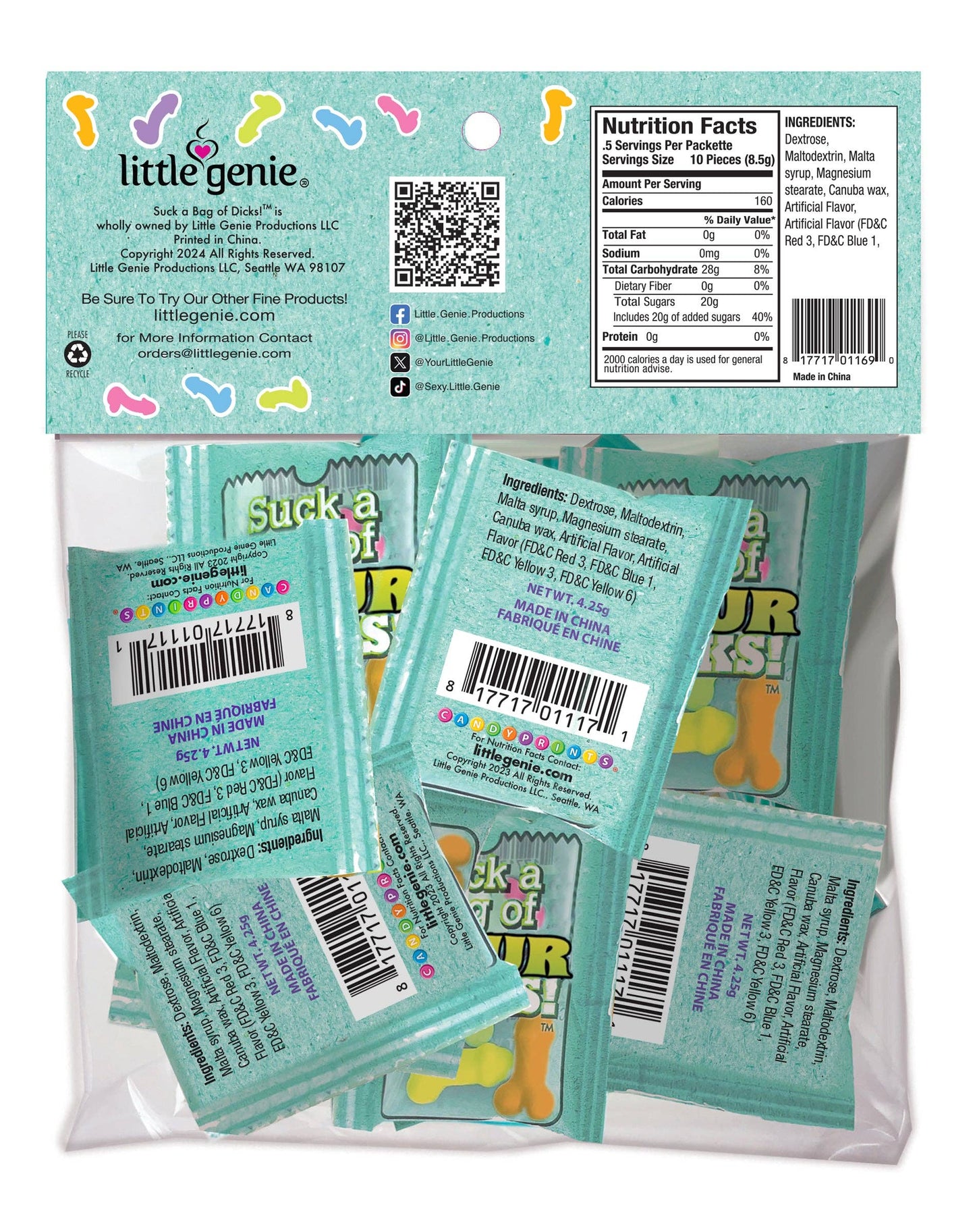 Suck a Bag of Sour Dicks- Bag of 25