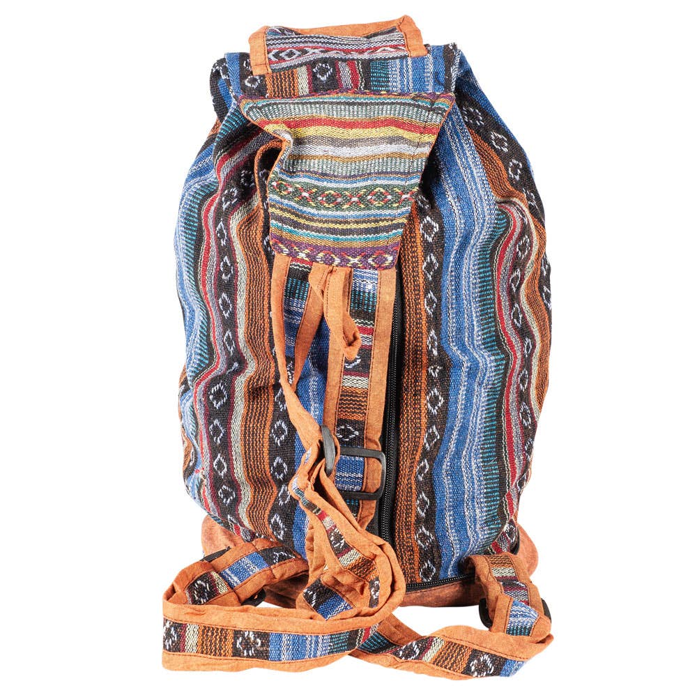 Stonewashed Convertible Backpack