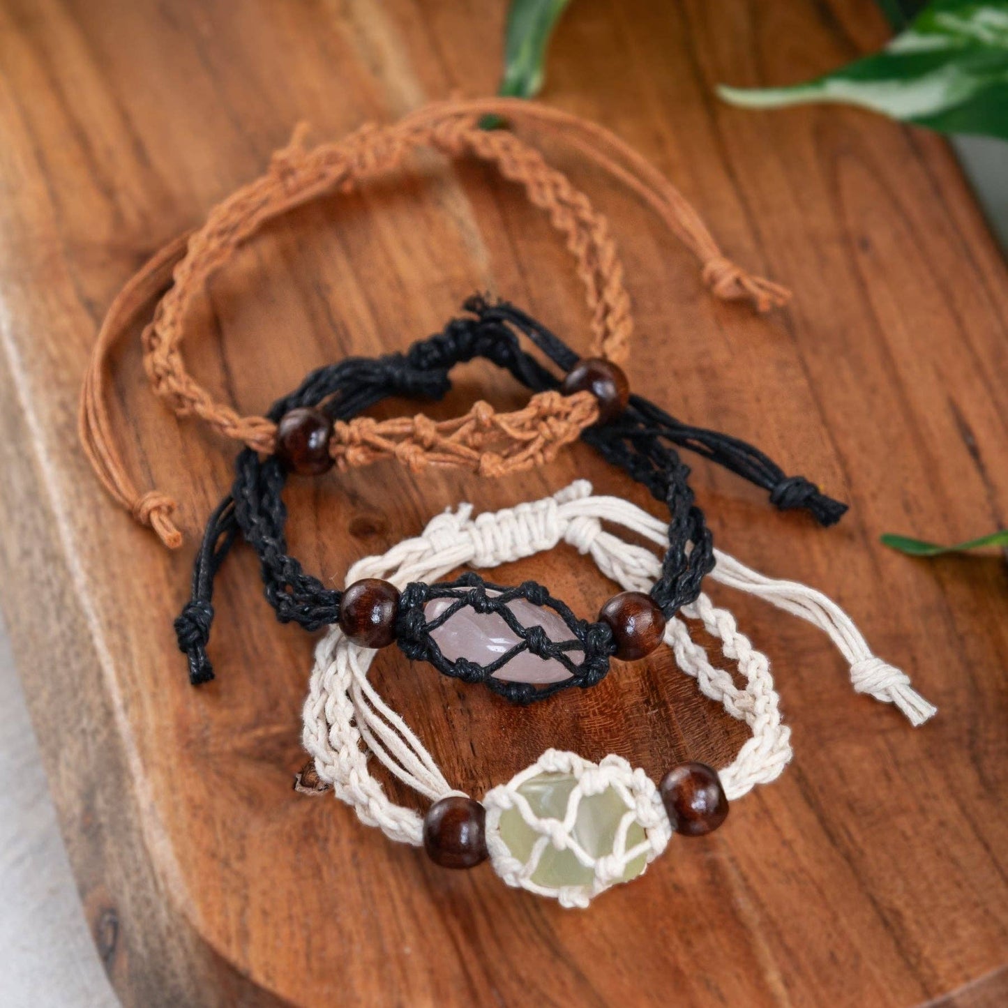 Interchangeable Crystal Holder Bracelet