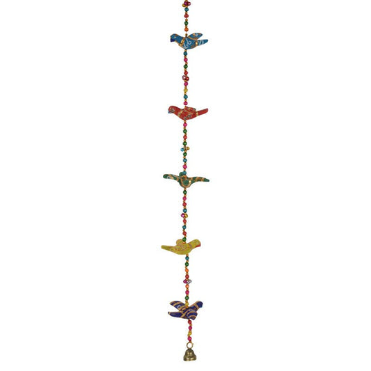 Recycled Five Bird Garland