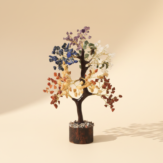 Seven Chakra Tree | Wire Wrapped Gemstone Tree of Life