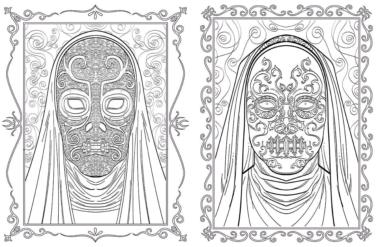 Harry Potter: Slytherin House Pride: The Official Coloring Book