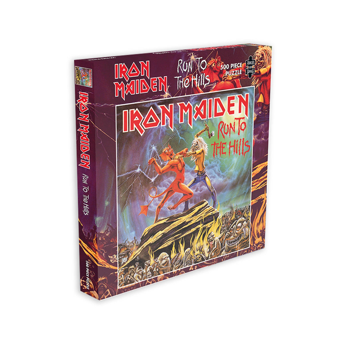 Iron Maiden Run To The Hills (500 Piece Jigsaw Puzzle)