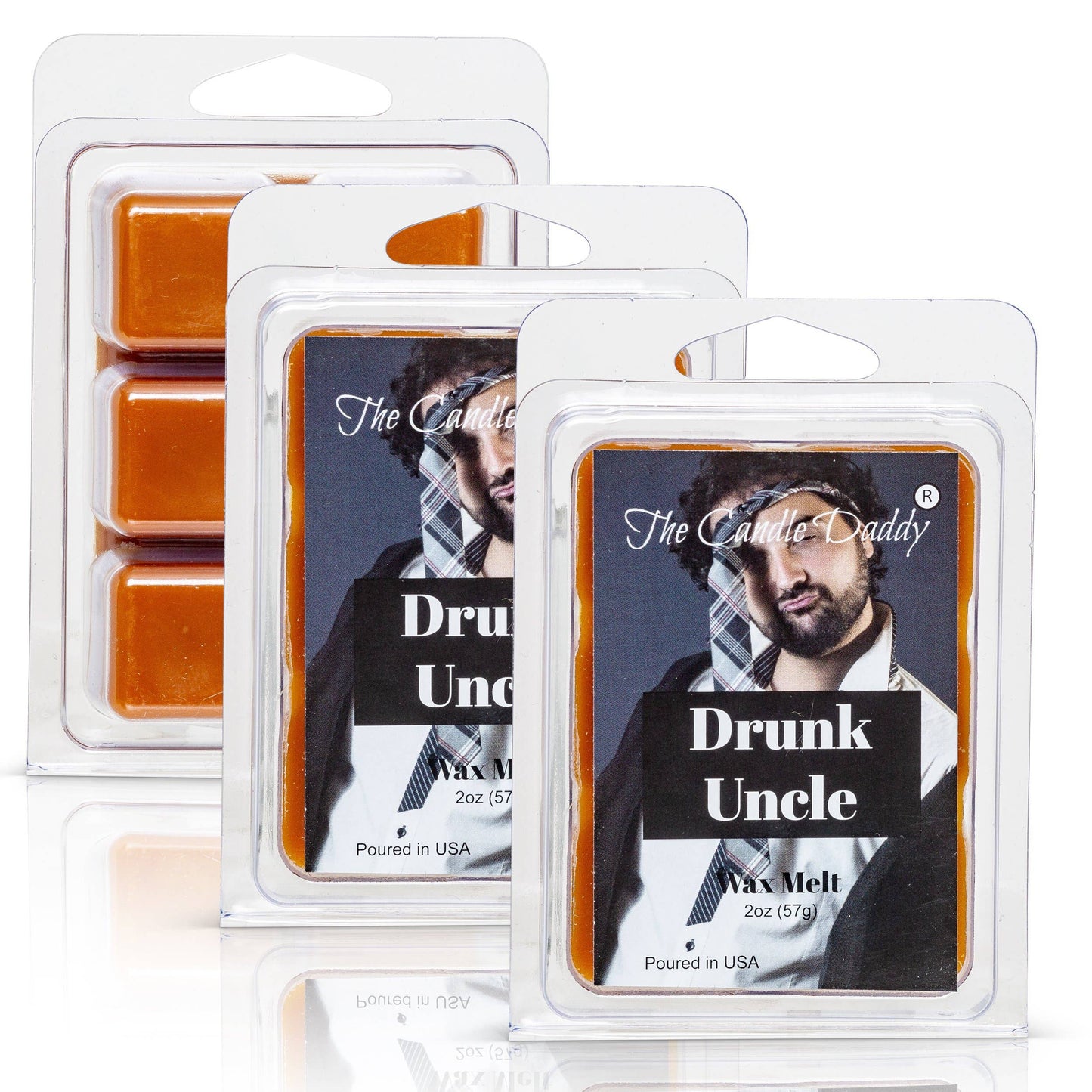 Drunk Unkle - Whiskey Scented Melt- Maximum Scent Wax Cubes