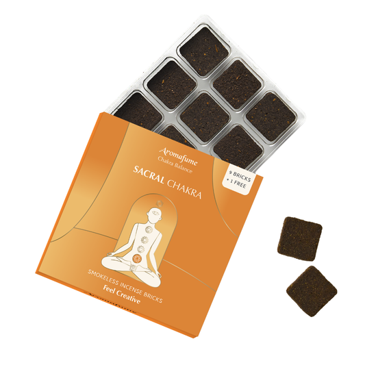 Sacral Chakra Incense Bricks | Orange & Vanilla