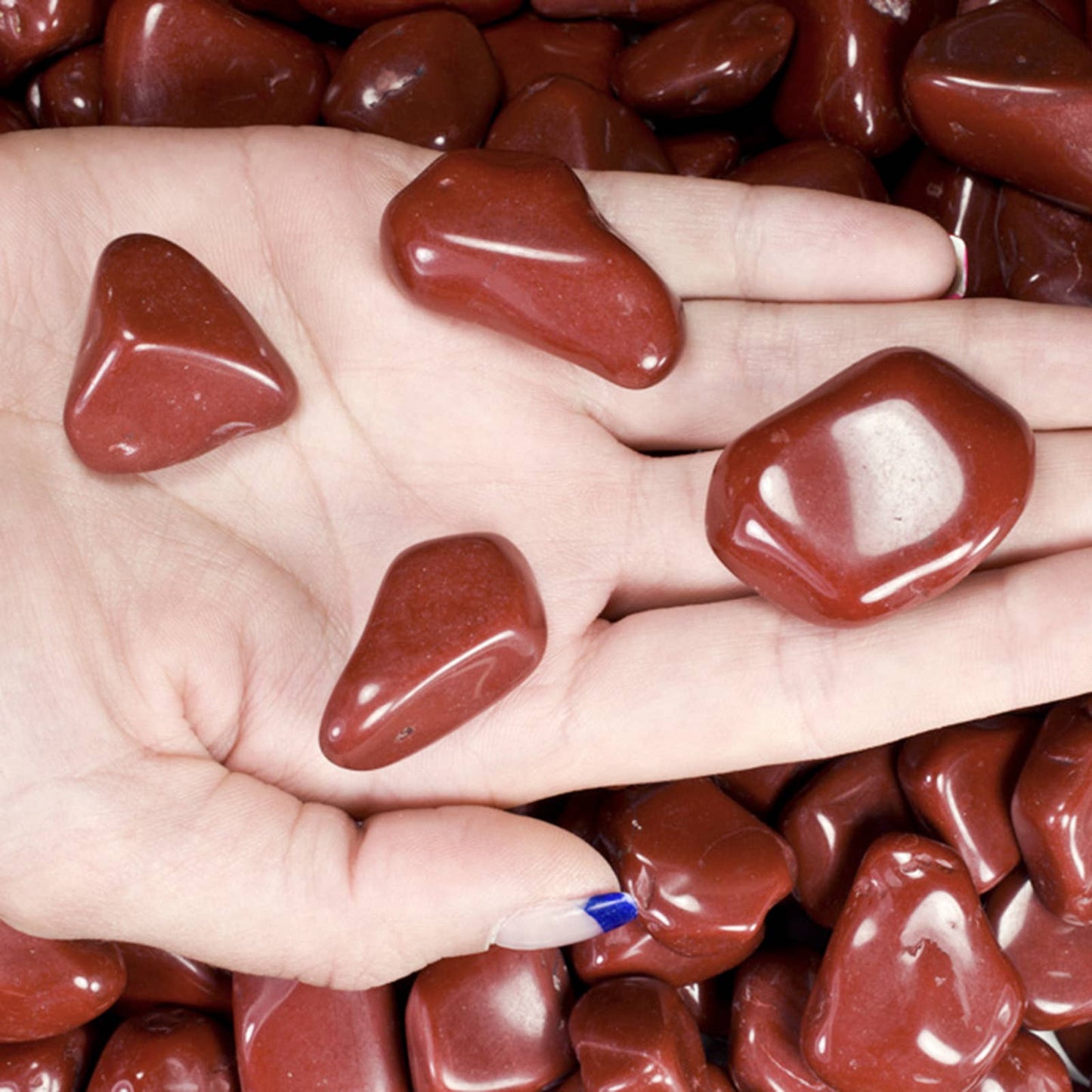 Tumbled Red Jasper - M - A Grade - Brazil