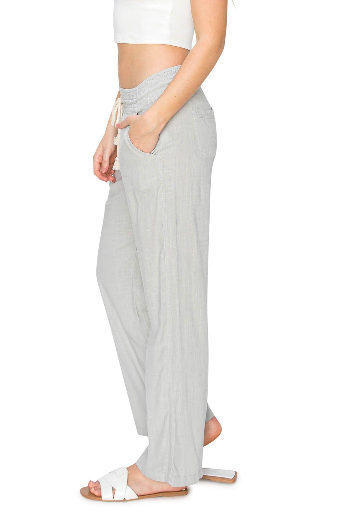 CALI1850 HIGH WAIST LOUNGE BEACH TROUSER (50130JLN260)