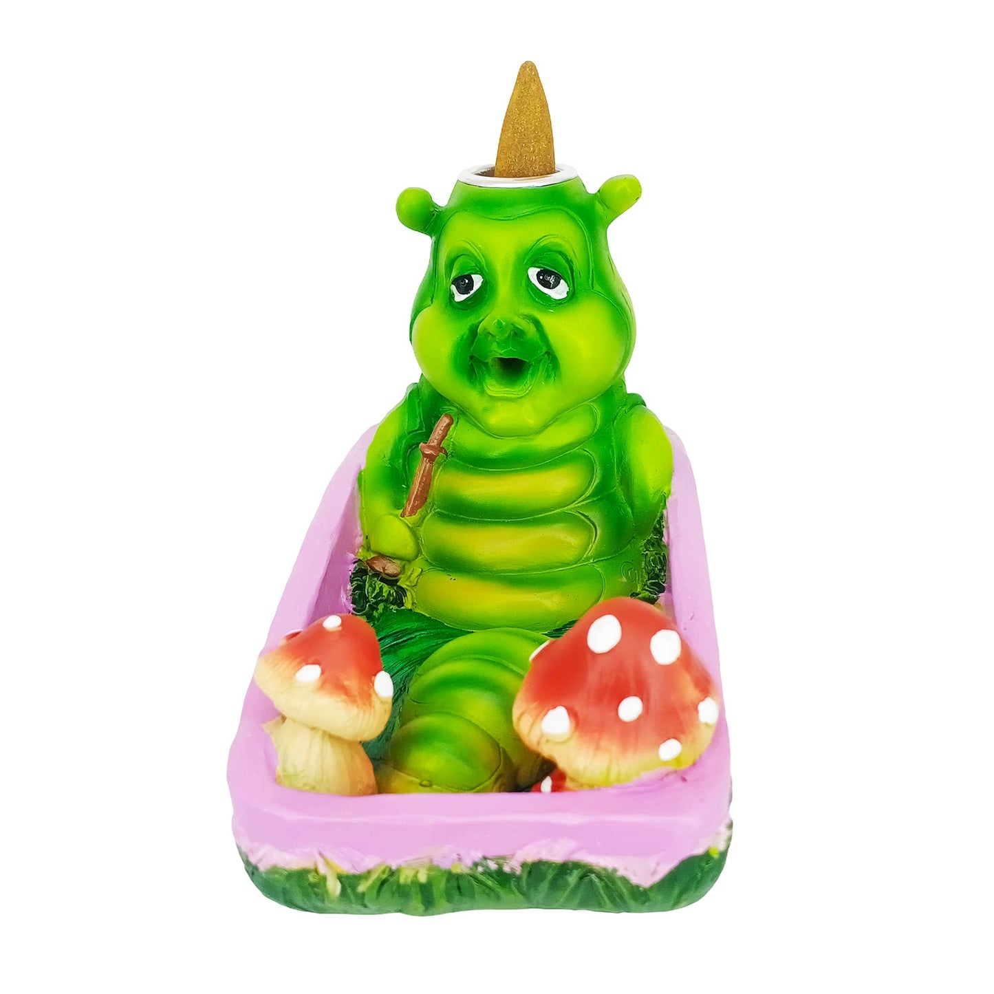 Caterpillar Hookah Backflow Incense Burner