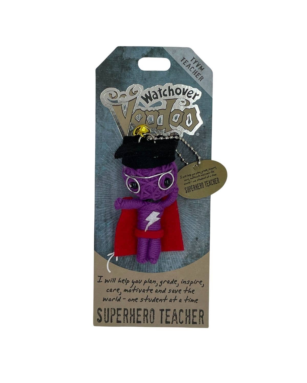Superhero Teacher - Watchover Voodoo Dolls - Keychain