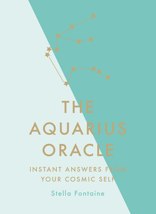Book cover of 'The Aquarius Oracle' with astrological design and text.
