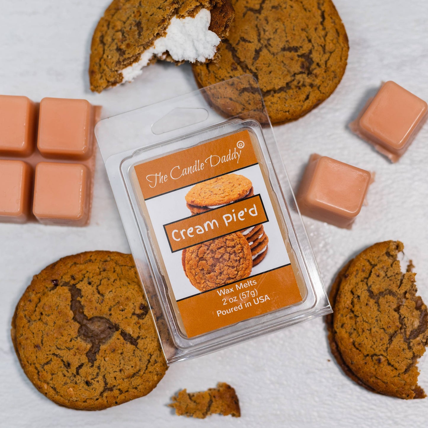 CREAM PIE'D - OATMEAL CREAM PIE SCENTED WAX MELT