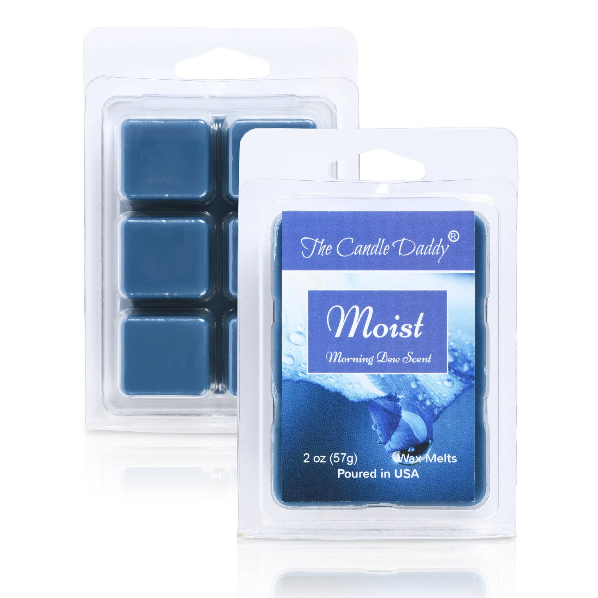 Pack of wax melts with 'The Candle Daddy' branding on a white background
