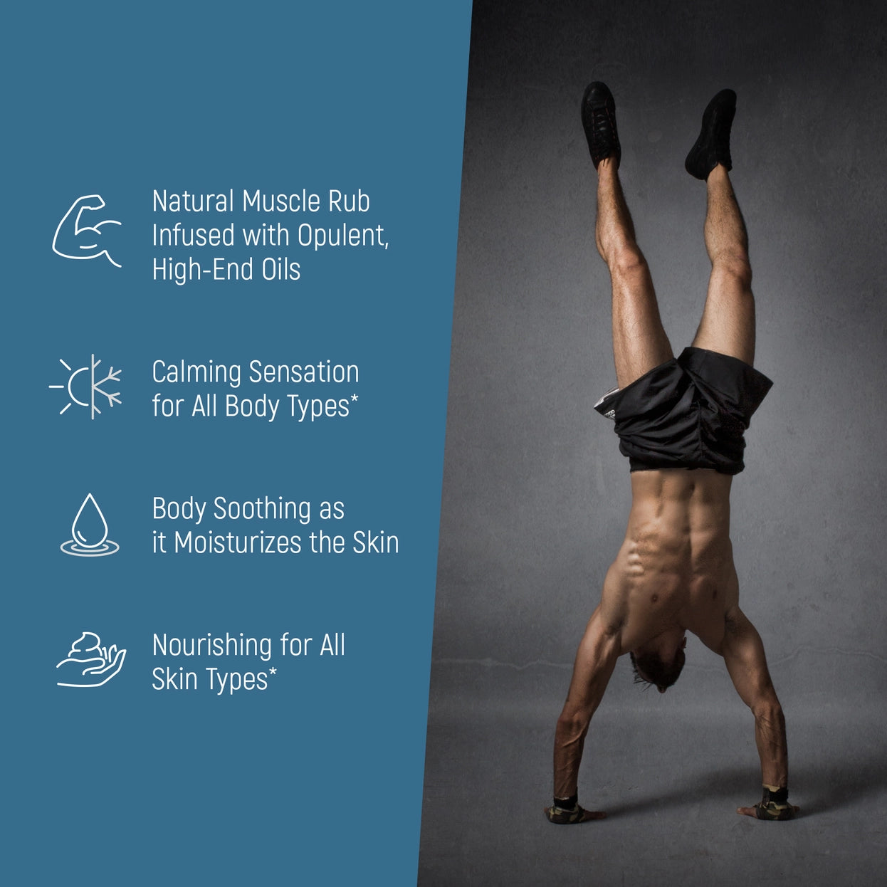 Natural Muscle Rub For Soreness, Joint Pain Relief