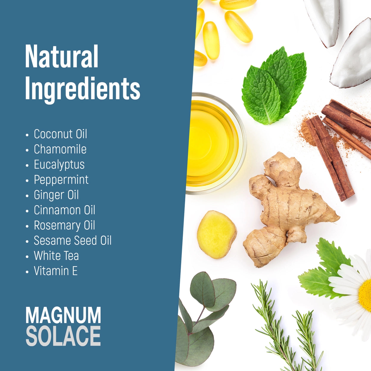 Natural Muscle Rub For Soreness, Joint Pain Relief