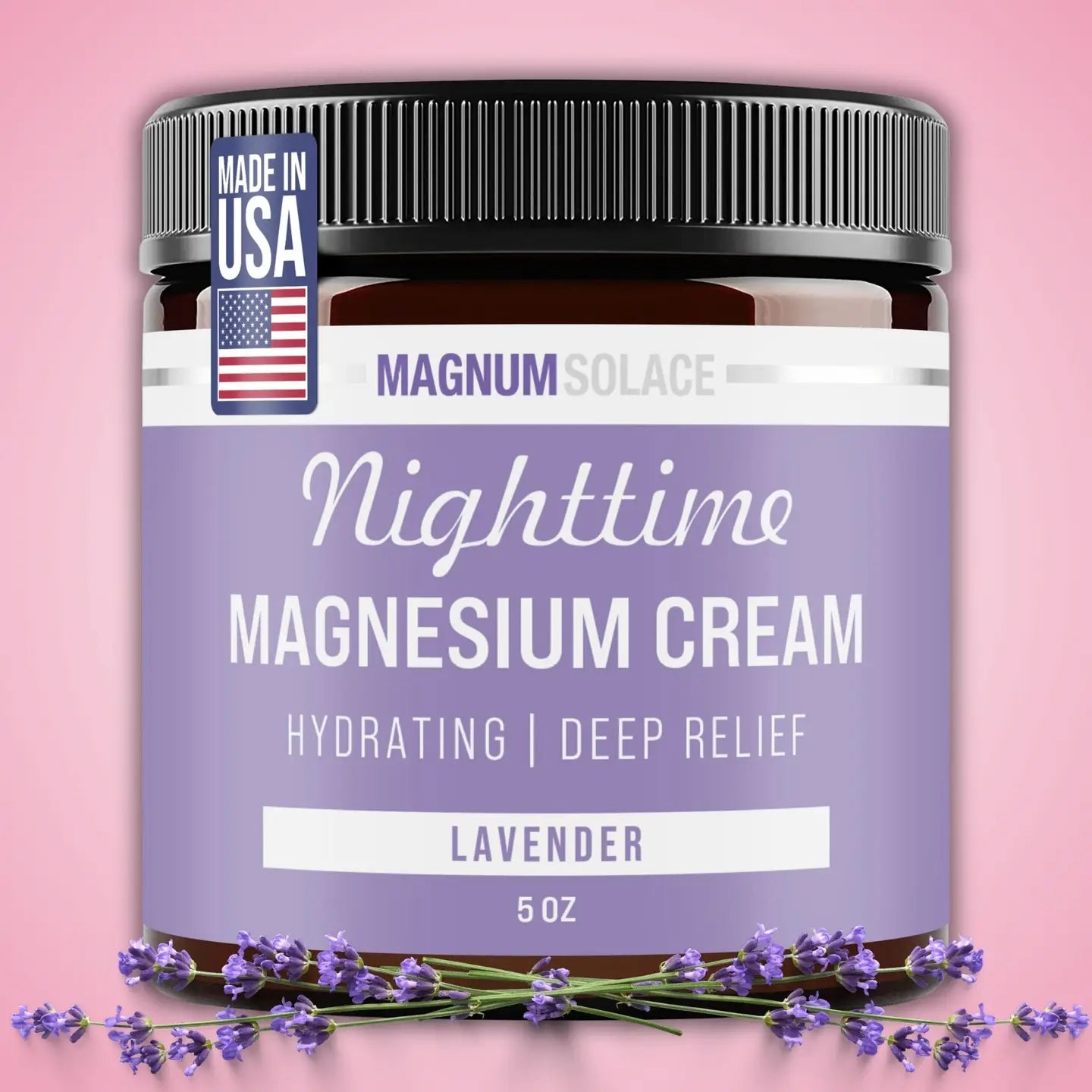 Nighttime Magnesium Cream Lavender