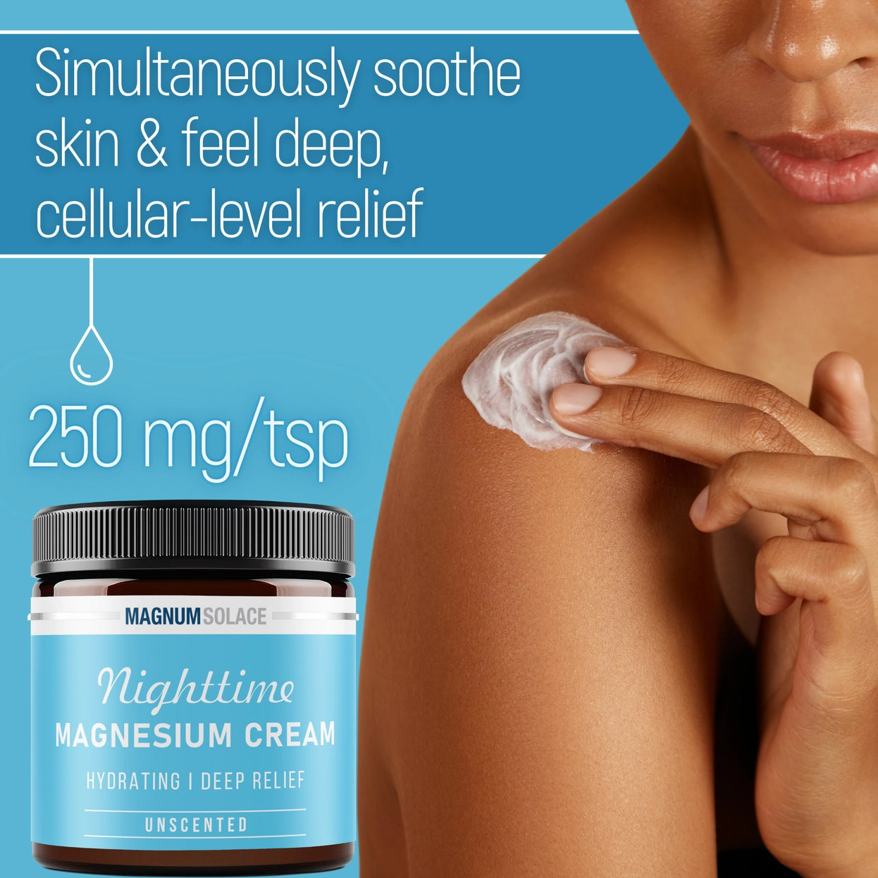 Nighttime Magnesium Cream Lavender